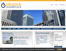 Tablet Screenshot of direzioneimmobiliare.it